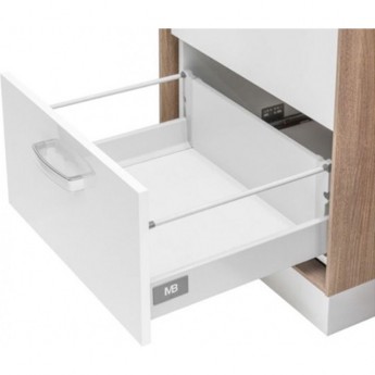 Модерн Бокс квадратный GTV L-350 PB-KW-KPL350C1 высокий, белый