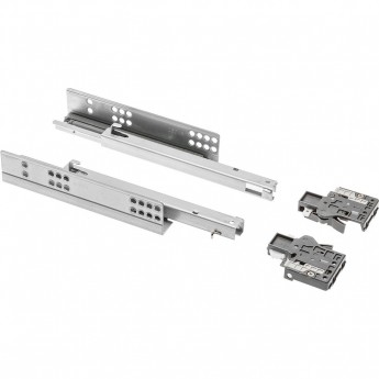 Направляющая нижнего монтажа 450 Modern Slide с доводчиком, неполное выдвижение GTV PB-GCHX-450-H