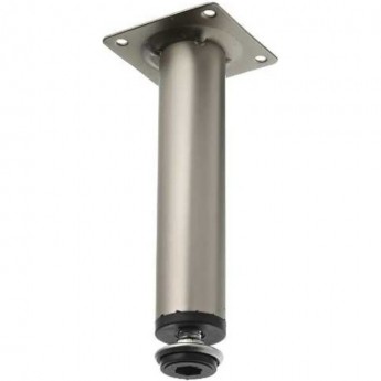 Ножка мебельная D-150, цвет сатин GTV NM-BD-150-02