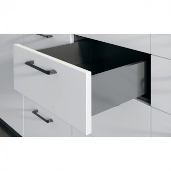 Выдвижной ящик GTV AXIS PRO L-400 PB-AXISPRO-P2O-KPL400B средний антрацит